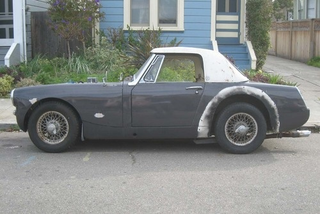Illustration for article titled 1967 Austin-Healey Sprite Down On The Alameda Street